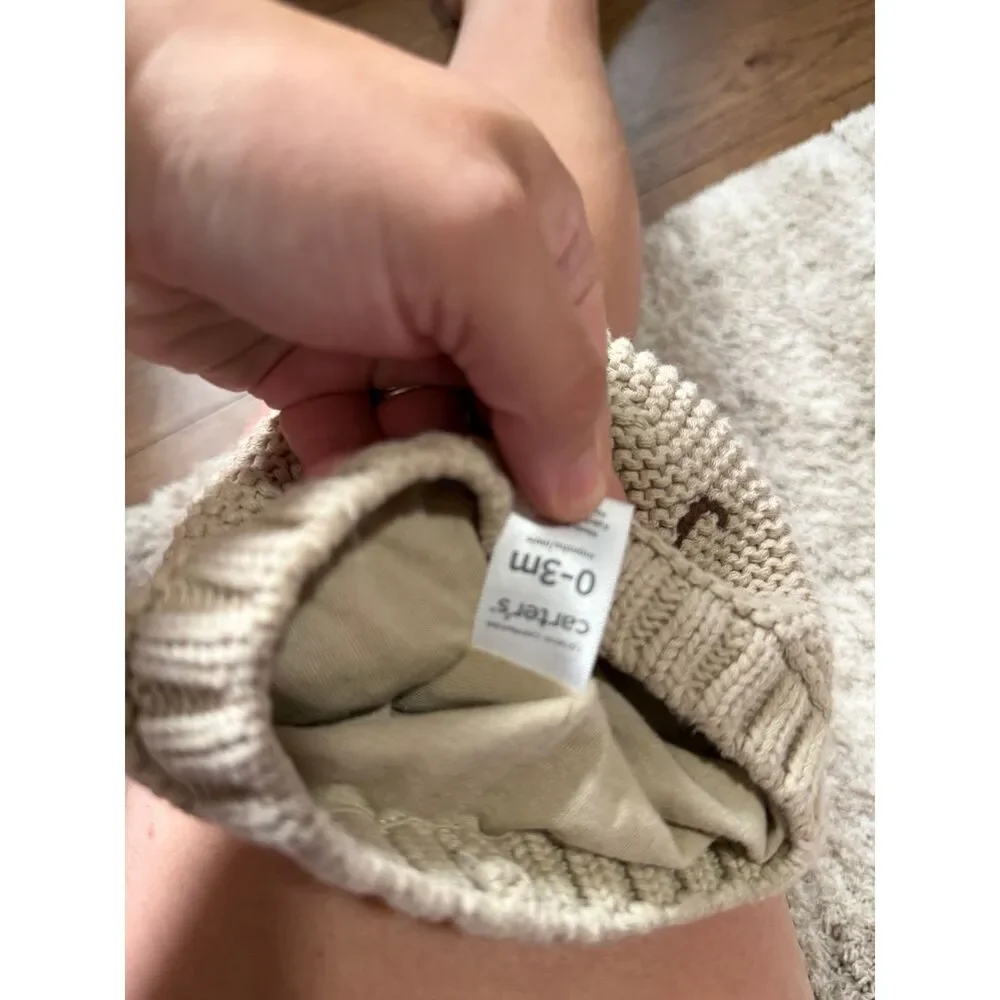 Carter's Turkey Hat Baby Size 0-3 Months